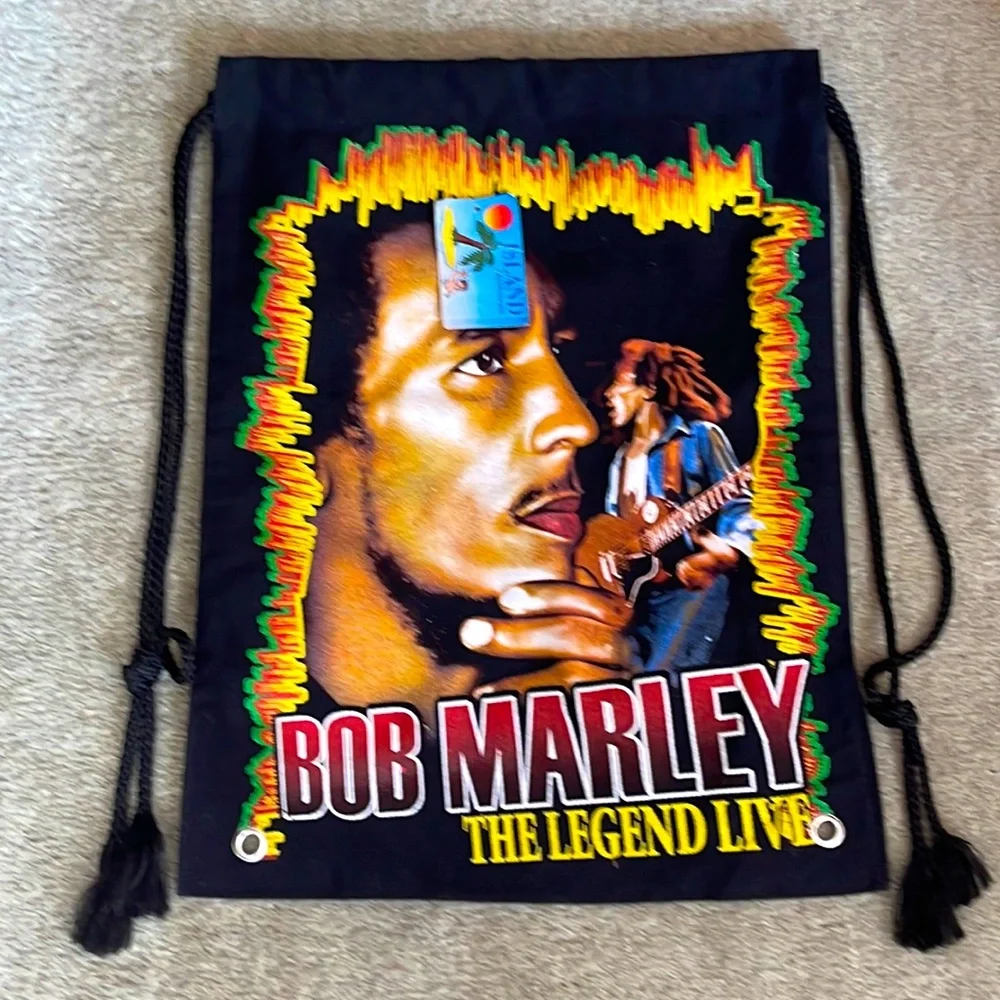 NWT Bob Marley cotton backpack